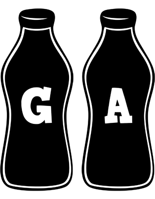 Ga bottle logo