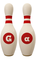 Ga bowling-pin logo