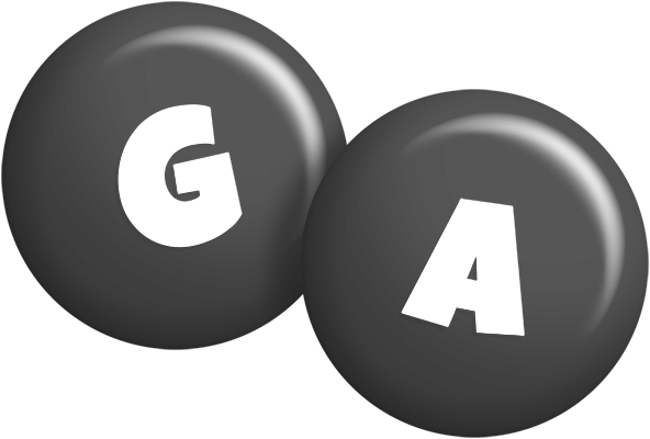 Ga candy-black logo