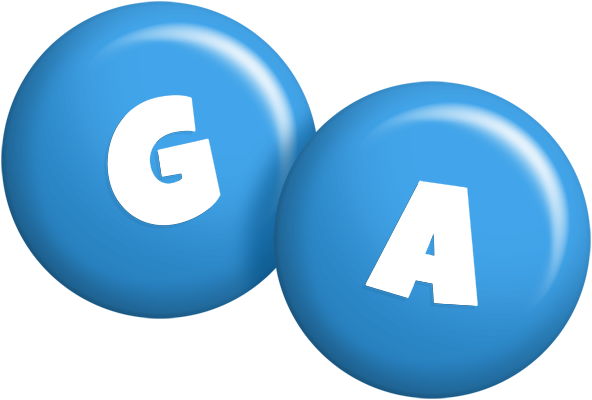 Ga candy-blue logo