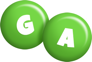 Ga candy-green logo