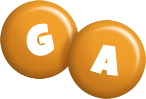 Ga candy-orange logo