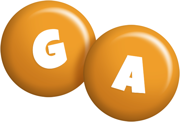 Ga candy-orange logo