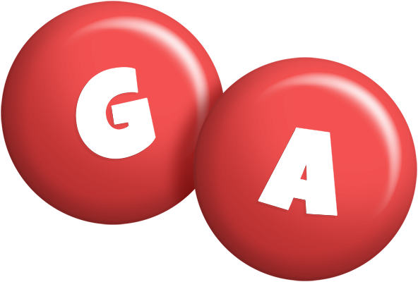 Ga candy-red logo