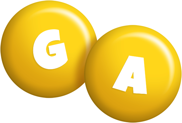 Ga candy-yellow logo