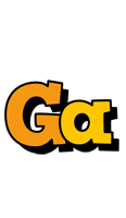 Ga cartoon logo