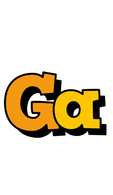 Ga cartoon logo