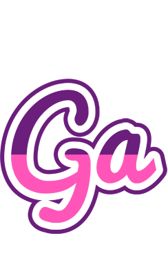 Ga cheerful logo