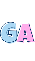 Ga pastel logo