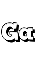 Ga snowing logo
