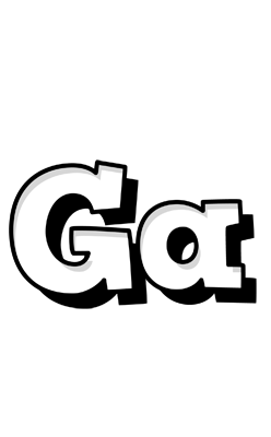 Ga snowing logo