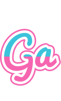 Ga woman logo