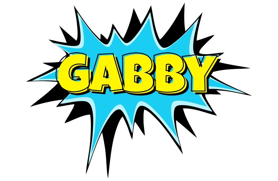 Gabby amazing logo