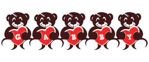 Gabby bear logo