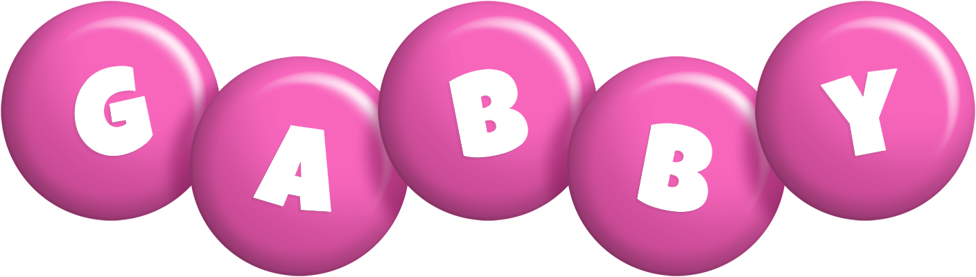 Gabby candy-pink logo