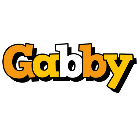 Gabby cartoon logo