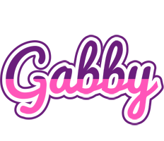 Gabby cheerful logo