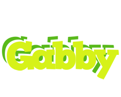 Gabby citrus logo