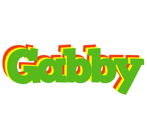 Gabby crocodile logo
