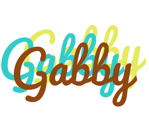 Gabby cupcake logo