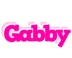 Gabby dancing logo