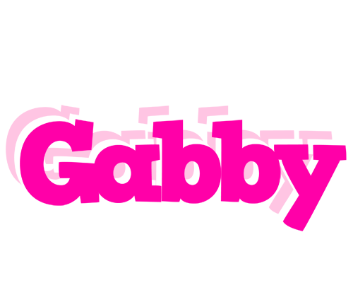 Gabby dancing logo