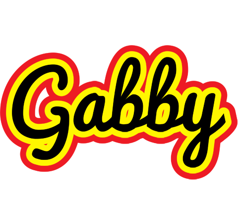 Gabby flaming logo