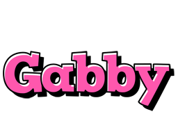 Gabby girlish logo