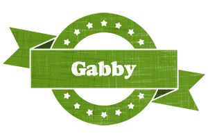 Gabby natural logo