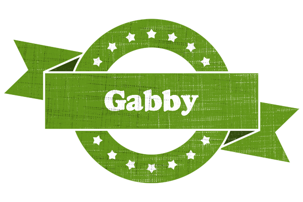 Gabby natural logo