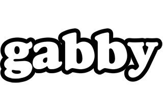 Gabby panda logo