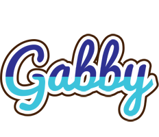 Gabby raining logo