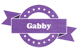 Gabby royal logo