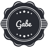 Gabe badge logo