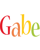 Gabe birthday logo