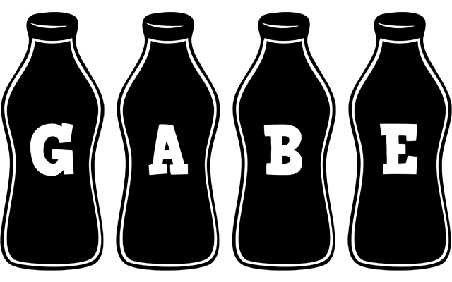 Gabe bottle logo