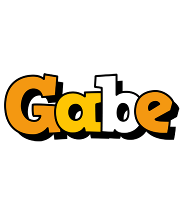 Gabe cartoon logo