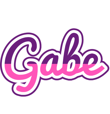 Gabe cheerful logo