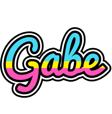 Gabe circus logo