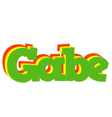 Gabe crocodile logo