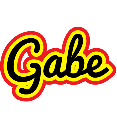Gabe flaming logo