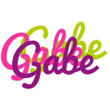 Gabe flowers logo