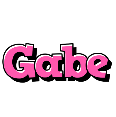 Gabe girlish logo