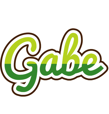 Gabe golfing logo