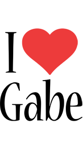 Gabe i-love logo