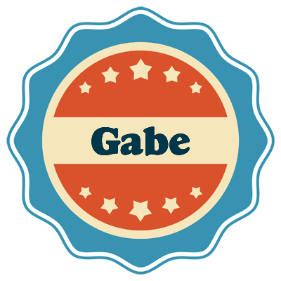 Gabe labels logo