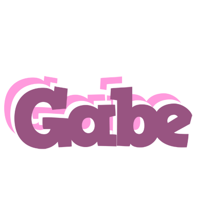 Gabe relaxing logo
