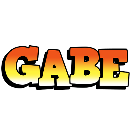 Gabe sunset logo