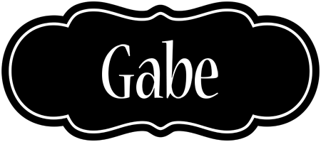 Gabe welcome logo