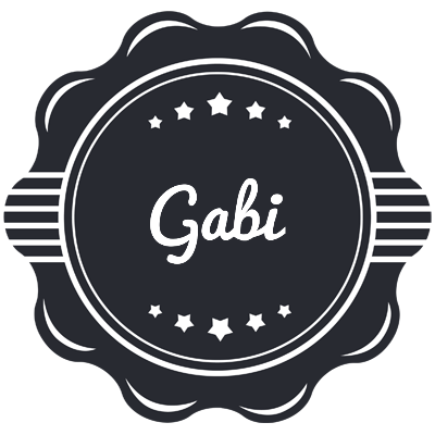 Gabi badge logo